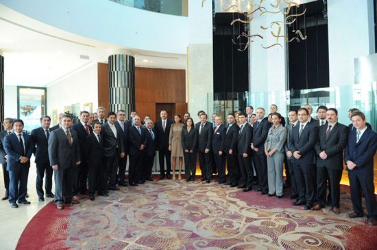 Prezident İlham Əliyev: "Hilton" otellər şəbəkəsinin Azərbaycanda fəaliyyətə başlaması çox əlamətdar bir hadisədir (FOTO)