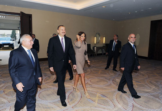 Prezident İlham Əliyev: "Hilton" otellər şəbəkəsinin Azərbaycanda fəaliyyətə başlaması çox əlamətdar bir hadisədir (FOTO)
