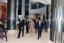 Prezident İlham Əliyev: "Hilton" otellər şəbəkəsinin Azərbaycanda fəaliyyətə başlaması çox əlamətdar bir hadisədir (FOTO)