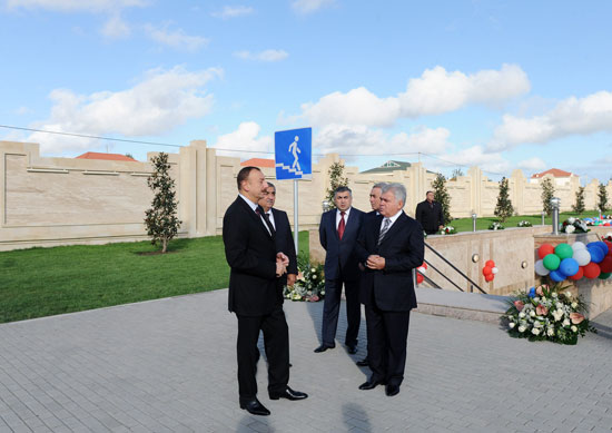 Azərbaycan Prezidenti yeraltı piyada keçidlərinin və Mərdəkan qovşağının açılışında iştirak edib (ƏLAVƏ OLUNUB) (FOTO)