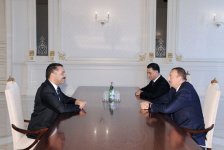 Azərbaycan Prezidenti İnterpolun baş katibi Ronald Noblu qəbul edib
