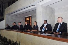 Azərbaycan Prezidenti və onun xanımı dünya üzrə boks çempionatının final mərhələsinin qarşılaşmalarını izləyiblər (FOTO)