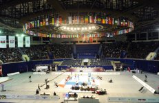 Azərbaycan Prezidenti və onun xanımı dünya üzrə boks çempionatının final mərhələsinin qarşılaşmalarını izləyiblər (FOTO)