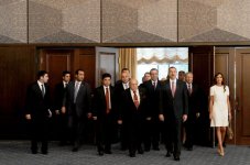 Prezident İlham Əliyev: Müstəqillik dövründə yaşanan sabitlik və dostluq ab-havası Azərbaycanı regional ölkə kimi daha da gücləndirir (ƏLAVƏ OLUNUB ) (FOTO)
