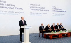 Prezident İlham Əliyev: Müstəqillik dövründə yaşanan sabitlik və dostluq ab-havası Azərbaycanı regional ölkə kimi daha da gücləndirir (ƏLAVƏ OLUNUB ) (FOTO)