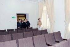 Heydər Əliyev Fondunun prezidenti Mehriban Əliyeva Fondun təşəbbüsü ilə Xəzər rayonunda inşa olunmuş bir neçə obyektin açılışlarında iştirak edib (FOTO)