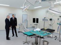 Azərbaycan Prezidenti Ağdaş rayon mərkəzi xəstəxanasının açılışında iştirak edib (FOTO)