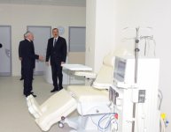 Azərbaycan Prezidenti Ağdaş rayon mərkəzi xəstəxanasının açılışında iştirak edib (FOTO)