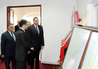Prezident İlham Əliyev Ağsuda bir sıra obyektlərin açılışında iştirak edib (FOTO)