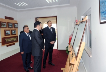 Prezident İlham Əliyev Ağsuda bir sıra obyektlərin açılışında iştirak edib (FOTO)