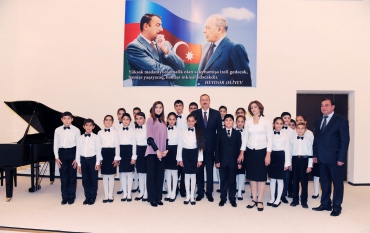 Prezident İlham Əliyev Ağsuda bir sıra obyektlərin açılışında iştirak edib (FOTO)