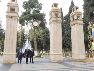Prezident İlham Əliyev Ağsuda bir sıra obyektlərin açılışında iştirak edib (FOTO)