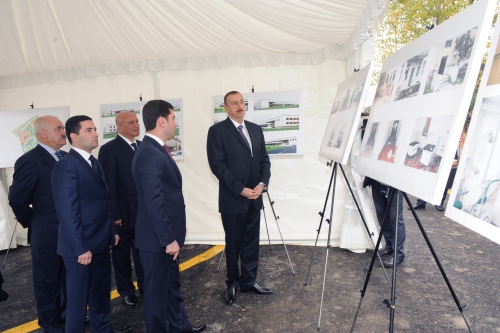 Prezident İlham Əliyev Ucar şəhər uşaq xəstəxanasının açılışında iştirak edib (FOTO)