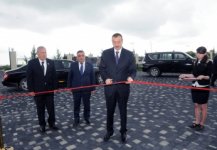 Prezident İlham Əliyev Ağsuda bir sıra obyektlərin açılışında iştirak edib (FOTO)