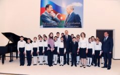 Prezident İlham Əliyev Ağsuda bir sıra obyektlərin açılışında iştirak edib (FOTO)