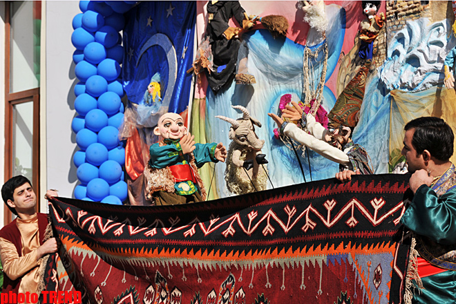 Bakıda Beynəlxalq Kukla Teatrları Festivalı açılıb (FOTO)