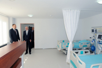 İlham Əliyev Respublika Uşaq Klinik Xəstəxanasının əsaslı təmir və yenidənqurmadan sonra açılışında iştirak edib (FOTO)