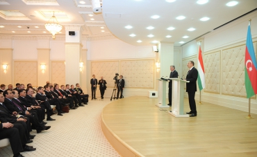 Prezident İlham Əliyev: Azərbaycan və Macarıstan beynəlxalq təşkilatlarda uğurla əməkdaşlıq edir (FOTO)