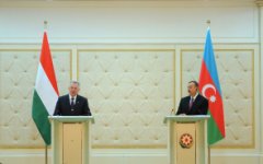 Prezident İlham Əliyev: Azərbaycan və Macarıstan beynəlxalq təşkilatlarda uğurla əməkdaşlıq edir (FOTO)