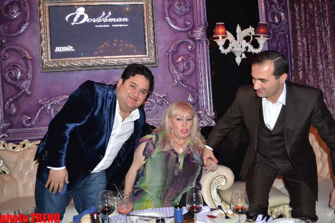 İlhamə Quliyeva Zirəddin Rzayevin yubileyində fəxri qonaq oldu (FOTO)