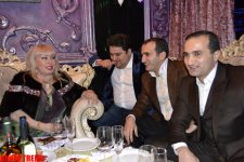 İlhamə Quliyeva Zirəddin Rzayevin yubileyində fəxri qonaq oldu (FOTO)