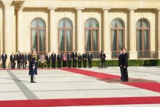 Bolqarıstan Prezidentinin rəsmi qarşılanma mərasimi olub (FOTO)