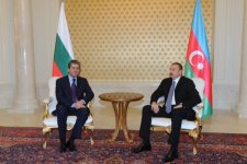 Azərbaycan və Bolqarıstan prezidentlərinin təkbətək görüşü olub (FOTO)