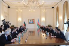 Prezident İlham Əliyev: Azərbaycan və Bolqarıstan arasında siyasi əlaqələr yüksək səviyyədədir (FOTO)