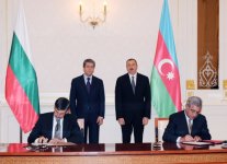 Azərbaycan və Bolqarıstan arasında dörd sənəd imzalanıb (FOTO)