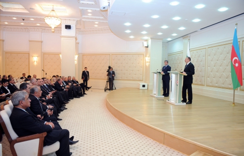 Prezident İlham Əliyev: Azərbaycanın ərazi bütövlüyü danışıqlar mövzusu deyil, ola da bilməz (FOTO)