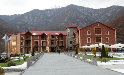 Azərbaycanda yeni mehmanxananın açılışı olub (FOTO)
