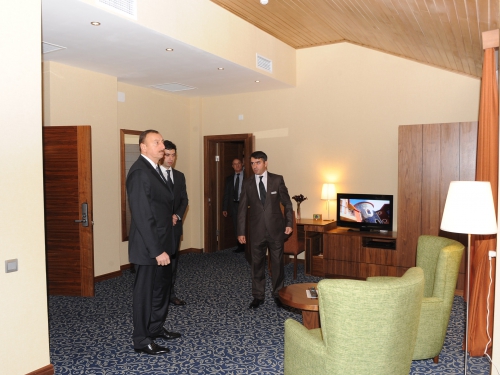 Azərbaycanda yeni mehmanxananın açılışı olub (FOTO)