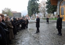 Prezident İlham Əliyev: Azərbaycan ordusu istənilən anda torpaqları hərbi yolla azad edə bilər (FOTO)