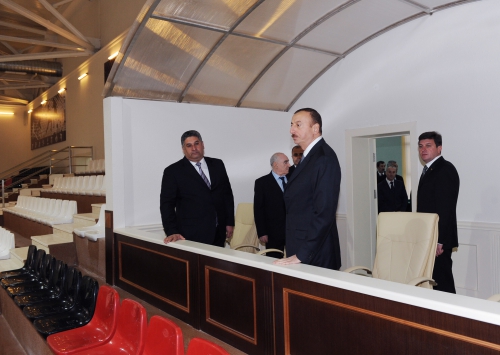 İlham Əliyev Qəbələ Olimpiya İdman Kompleksinin açılışında iştirak edib (FOTO)
