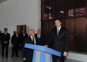 Şəki şərab zavodunun açılışı olub (FOTO)