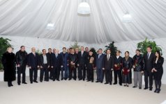 Qəbələdə Qarabağ müharibəsi əlilləri və şəhid ailələri üçün tikilmiş bina istifadəyə verilib (FOTO)