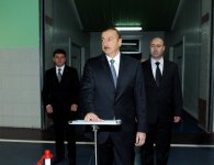 Prezident İlham Əliyev Qəbələdə su-limonad istehsalı zavodunun açılışında iştirak edib (FOTO)