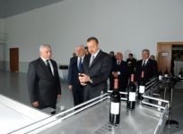 Şəki şərab zavodunun açılışı olub (FOTO)