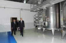 Şəki şərab zavodunun açılışı olub (FOTO)