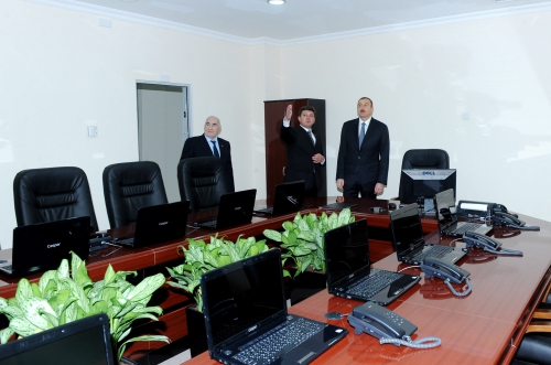 Qəbələ rayon İcra Hakimiyyətinin yeni inzibati binasının açılışı olub (FOTO)