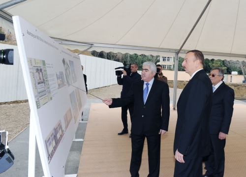 İlham Əliyev AMEA-nın Mərkəzi Elmi Kitabxanasının təməlqoyma mərasimində iştirak edib (FOTO)