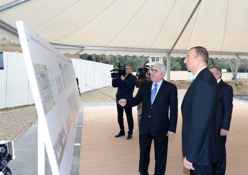 İlham Əliyev AMEA-nın Mərkəzi Elmi Kitabxanasının təməlqoyma mərasimində iştirak edib (FOTO)