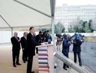 İlham Əliyev AMEA-nın Mərkəzi Elmi Kitabxanasının təməlqoyma mərasimində iştirak edib (FOTO)