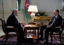 İlham Əliyev Ümumrusiya Dövlət Teleradio Verilişləri Şirkətinin “Formula Vlasti” proqramının müəllifi və aparıcısına müsahibə verib