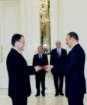 İlham Əliyev Rumıniyanın Azərbaycanda yeni təyin olunmuş səfirini qəbul edib