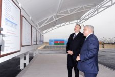 İlham Əliyev karbamid istehsalı zavodunun təməlqoyma mərasimində iştirak edib (FOTO)
