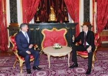 İlham Əliyev Almazbek Atambayevlə görüşüb