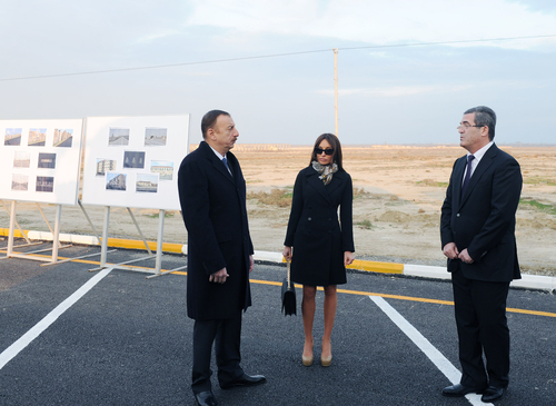 Azərbaycan Prezidenti və xanımı Qobustan muzeyinin açılışında iştirak ediblər (FOTO)