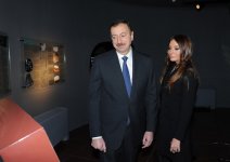 Azərbaycan Prezidenti və xanımı Qobustan muzeyinin açılışında iştirak ediblər (FOTO)