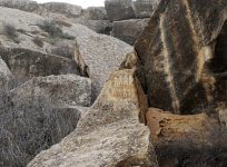 Azərbaycan Prezidenti və xanımı Qobustan muzeyinin açılışında iştirak ediblər (FOTO)